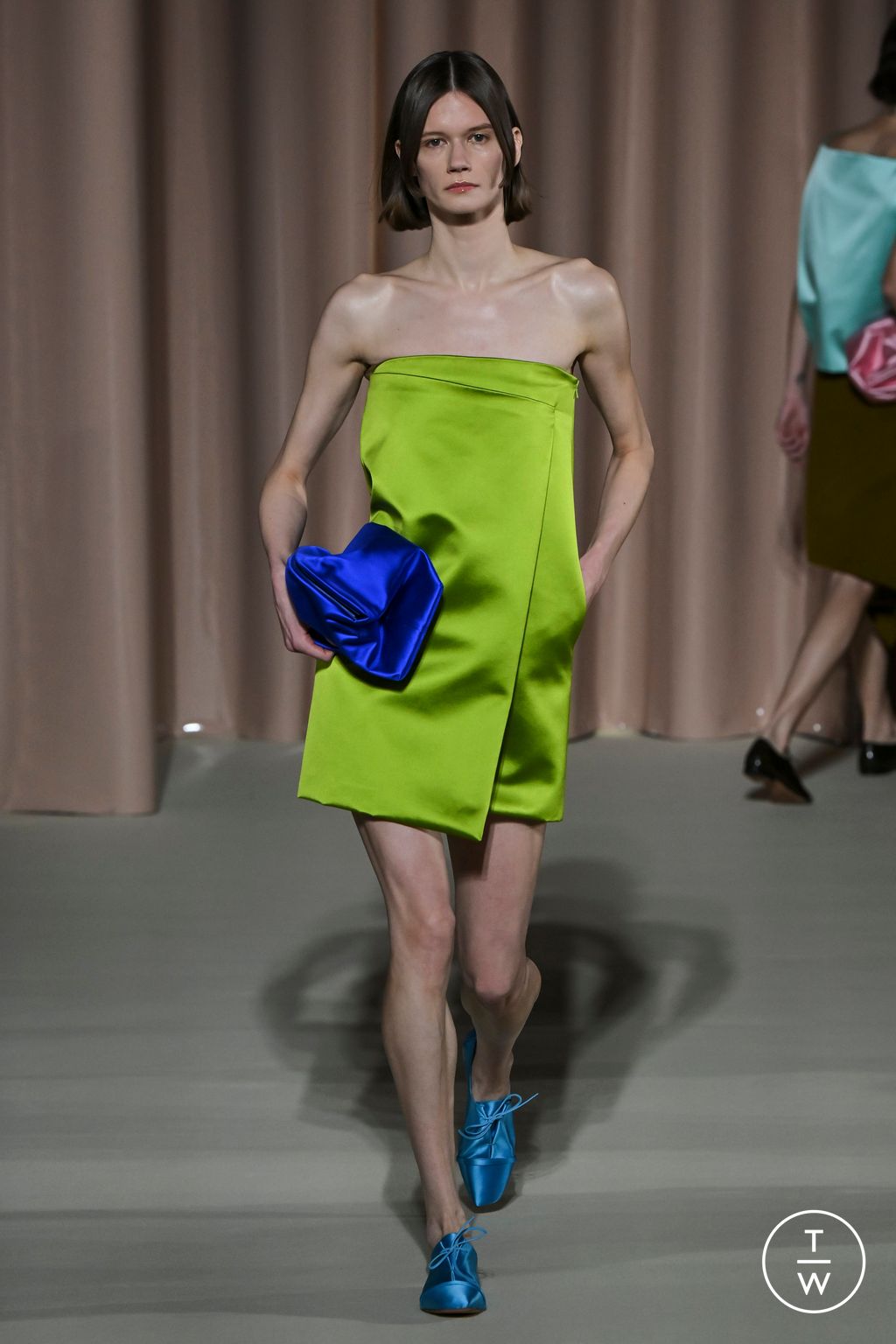 Fashion Week Milan Fall/Winter 2024 look 45 from the Philosophy di Lorenzo Serafini collection womenswear