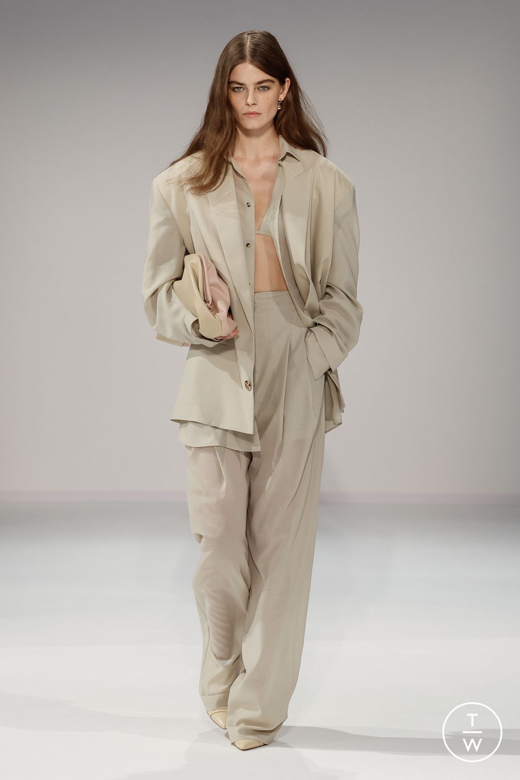 Fashion Week Milan Spring/Summer 2024 look 1 from the Philosophy di Lorenzo Serafini collection womenswear