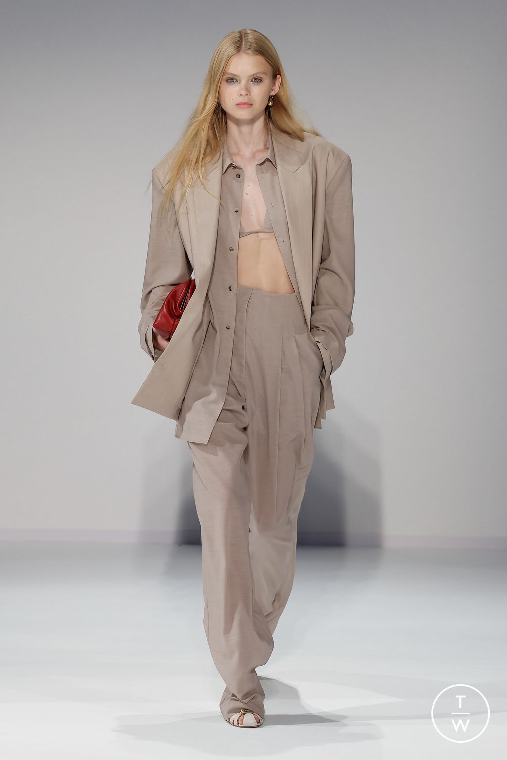 Fashion Week Milan Spring/Summer 2024 look 5 de la collection Philosophy di Lorenzo Serafini womenswear