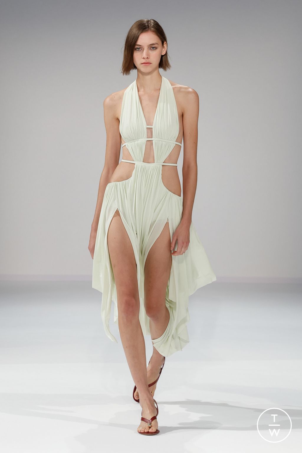 Fashion Week Milan Spring/Summer 2024 look 12 from the Philosophy di Lorenzo Serafini collection 女装