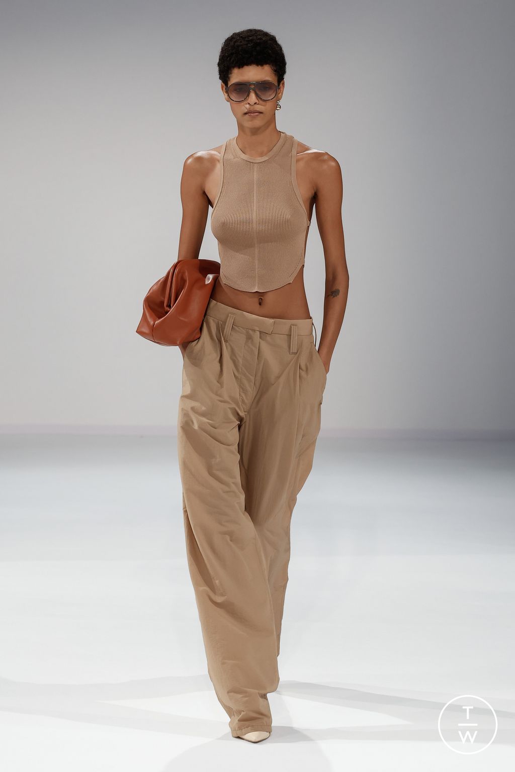 Fashion Week Milan Spring/Summer 2024 look 13 de la collection Philosophy di Lorenzo Serafini womenswear
