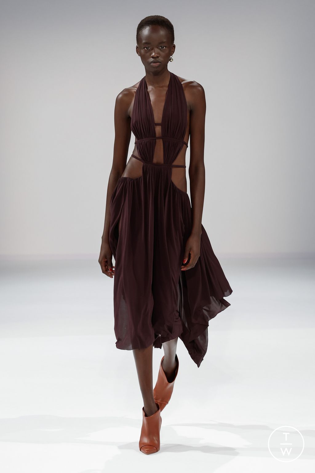 Fashion Week Milan Spring/Summer 2024 look 18 de la collection Philosophy di Lorenzo Serafini womenswear