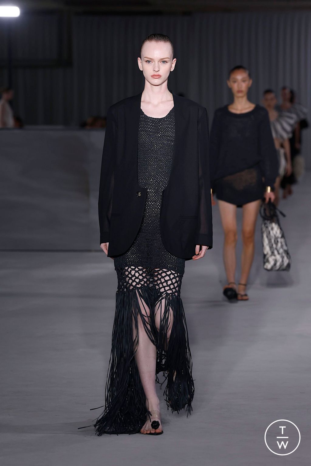 Fashion Week Milan Spring/Summer 2025 look 42 from the Philosophy di Lorenzo Serafini collection womenswear
