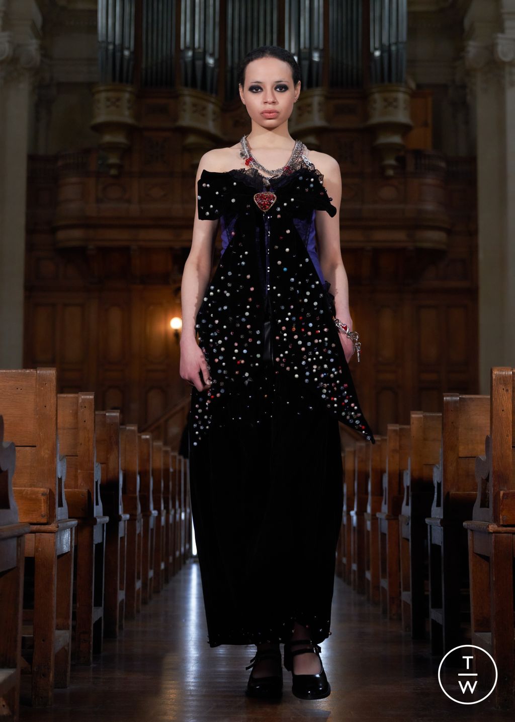 Fashion Week Paris Fall/Winter 2024 look 3 from the Lovelouder collection 女装