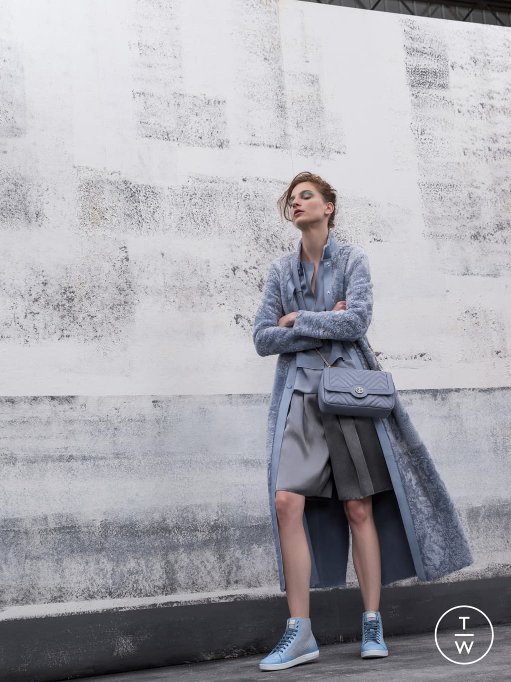Fashion Week Milan Resort 2019 look 7 de la collection Giorgio Armani womenswear