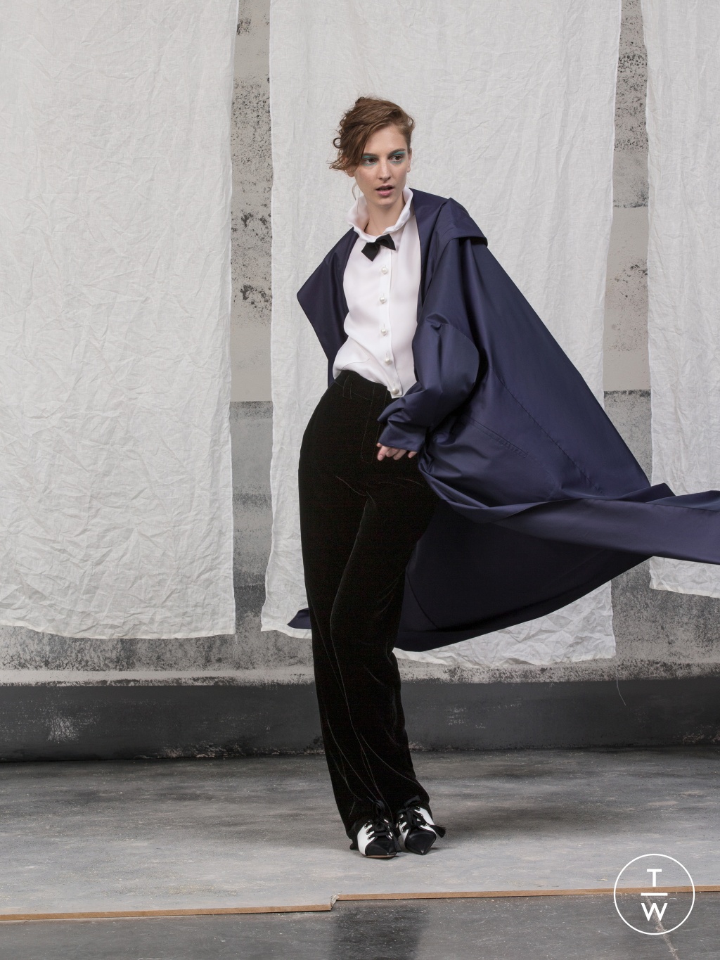 Fashion Week Milan Resort 2019 look 13 de la collection Giorgio Armani womenswear