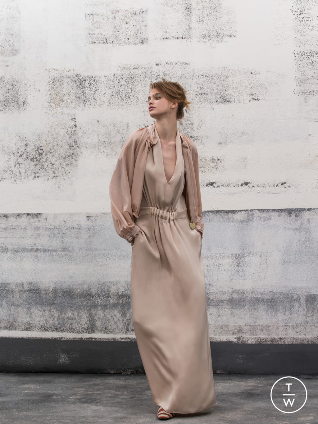 Fashion Week Milan Resort 2019 look 20 de la collection Giorgio Armani womenswear