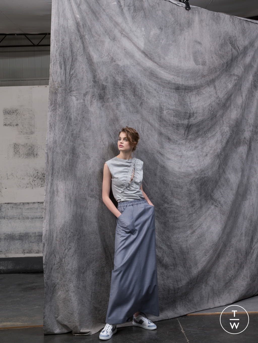 Fashion Week Milan Resort 2019 look 23 from the Giorgio Armani collection womenswear