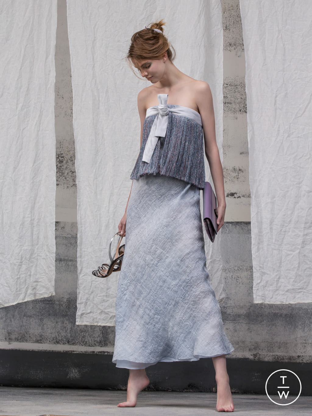 Fashion Week Milan Resort 2019 look 47 de la collection Giorgio Armani womenswear
