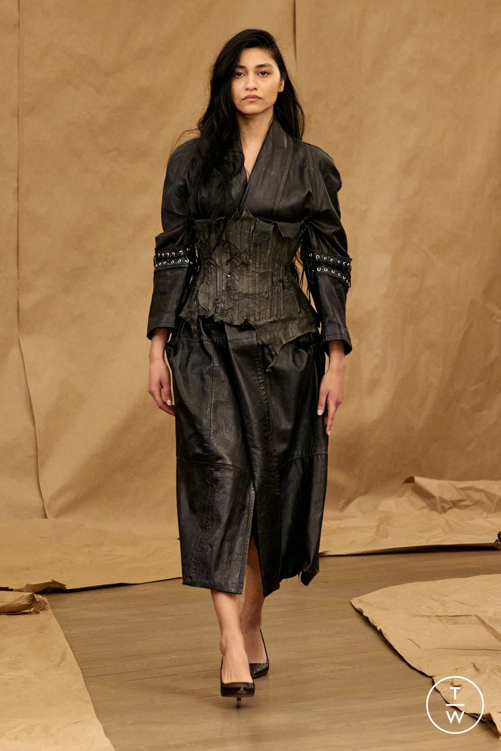 Fashion Week New York Fall/Winter 2025 look 2 from the Vettese collection womenswear