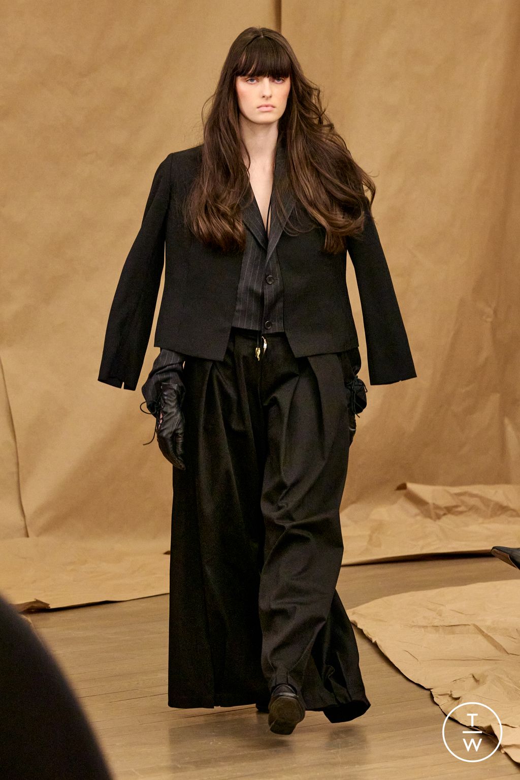 Fashion Week New York Fall/Winter 2025 look 4 from the Vettese collection womenswear