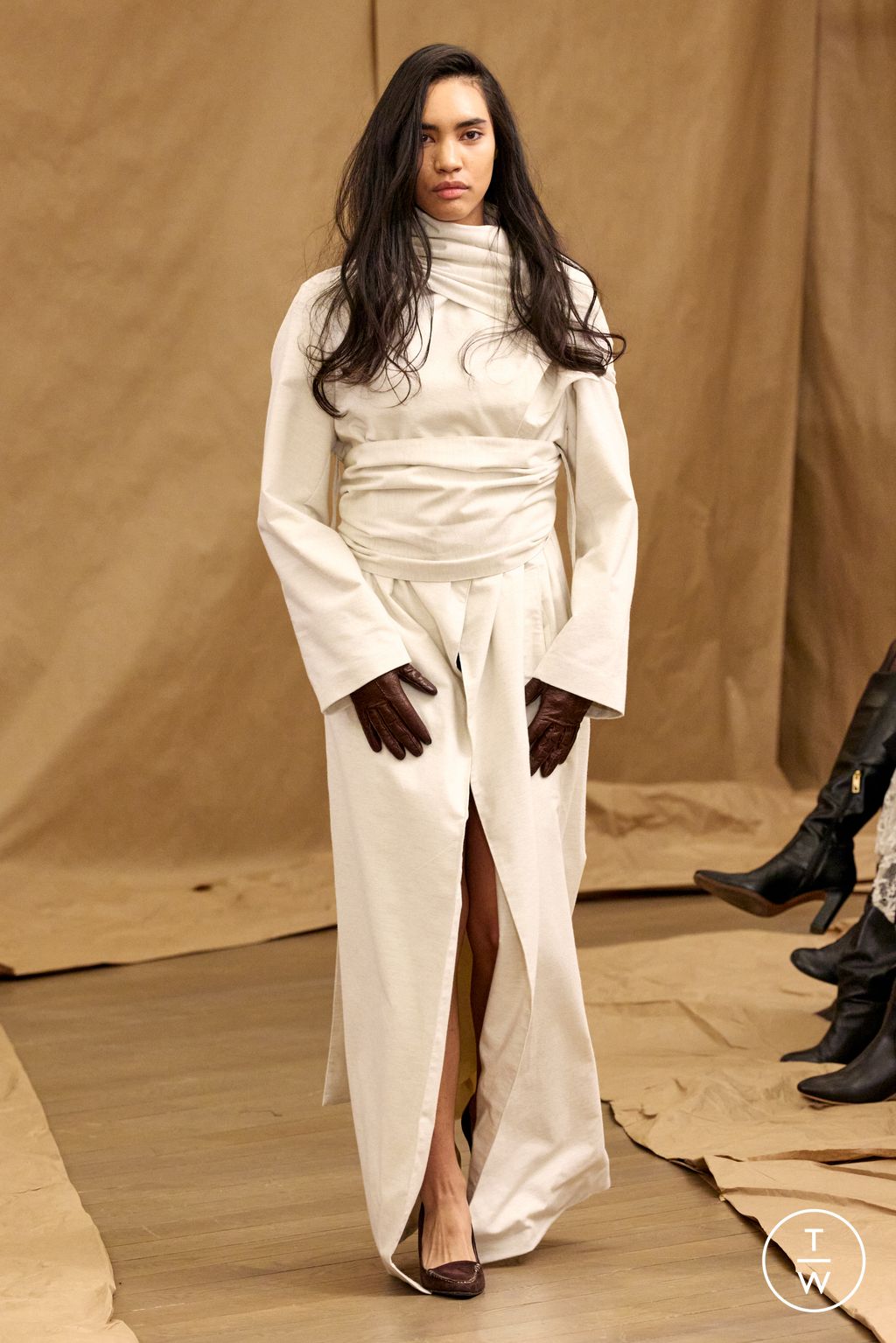 Fashion Week New York Fall/Winter 2025 look 12 from the Vettese collection womenswear