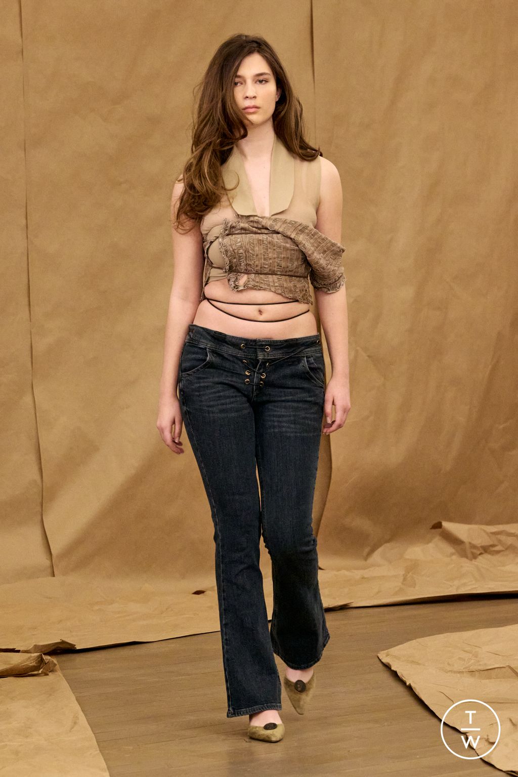Fashion Week New York Fall/Winter 2025 look 37 from the Vettese collection womenswear