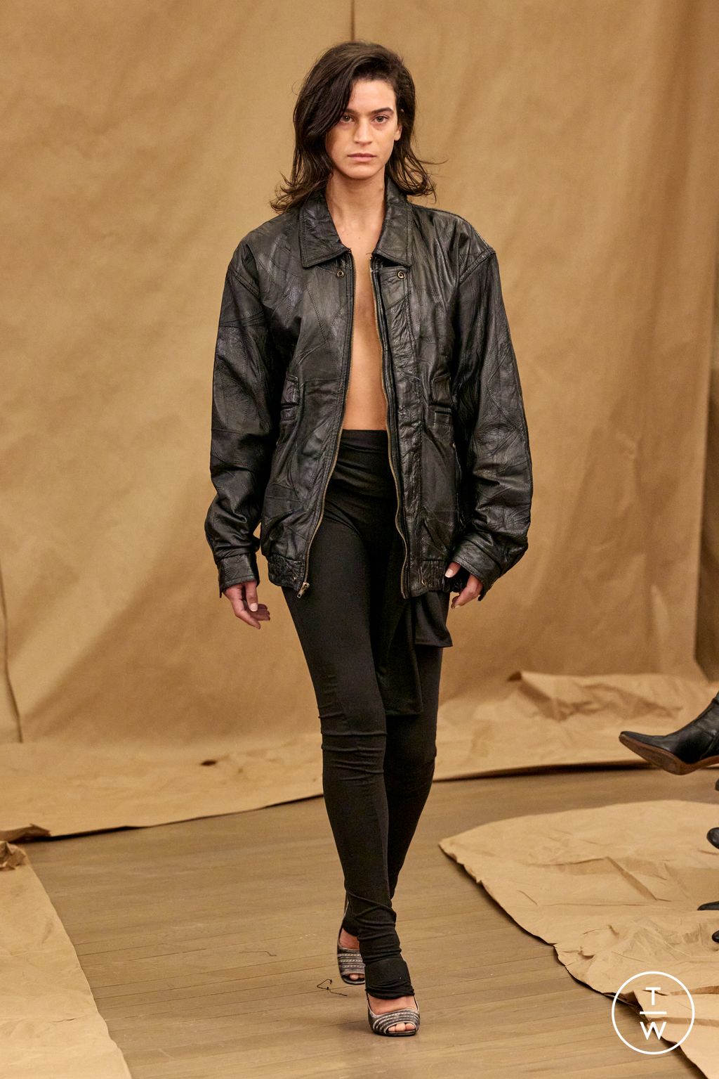 Fashion Week New York Fall/Winter 2025 look 45 from the Vettese collection womenswear