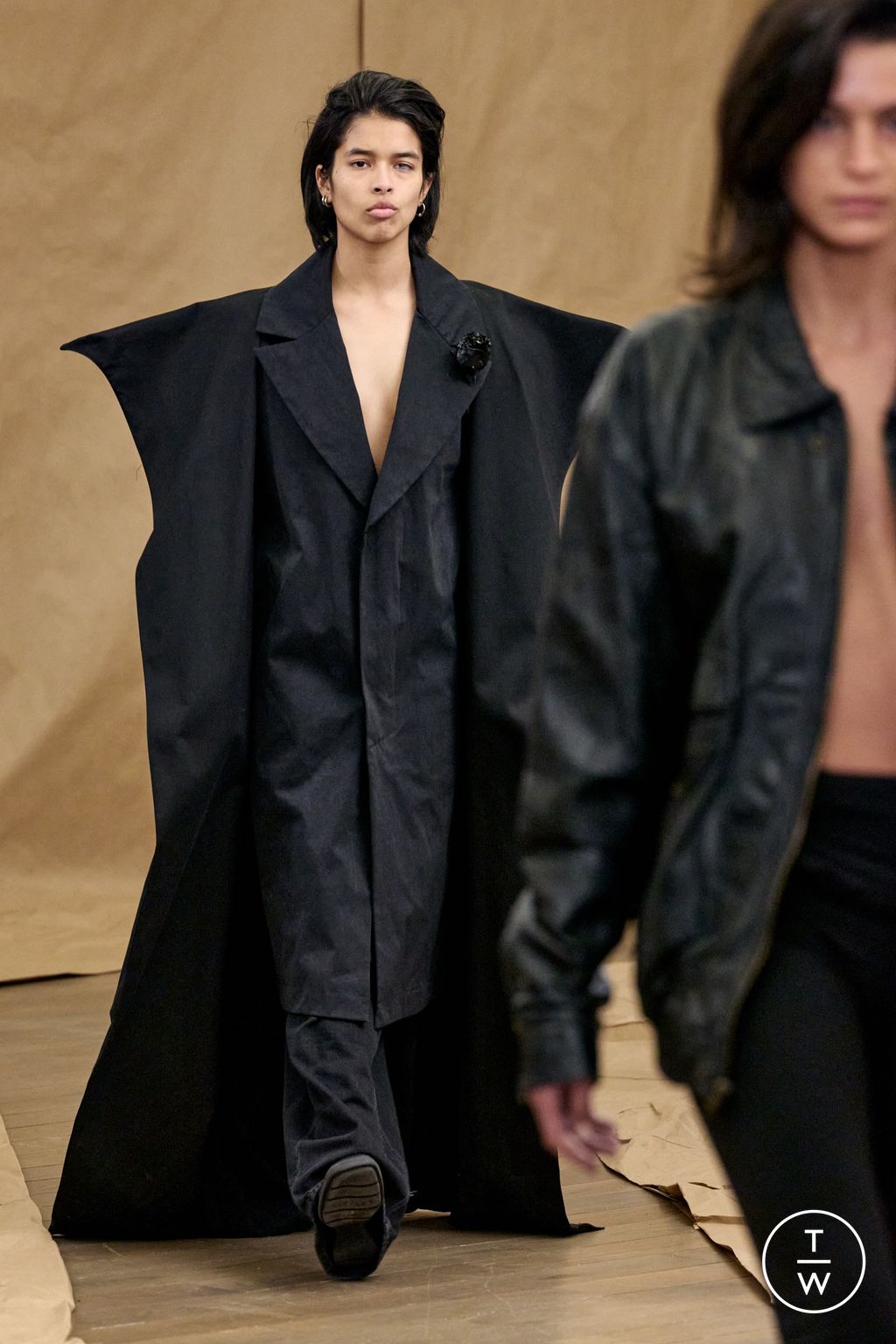 Fashion Week New York Fall/Winter 2025 look 46 from the Vettese collection womenswear