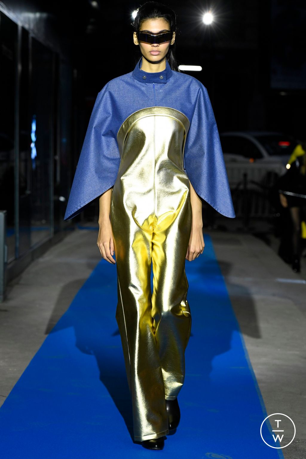 Fashion Week Paris Fall/Winter 2023 look 12 from the Pierre Cardin collection womenswear