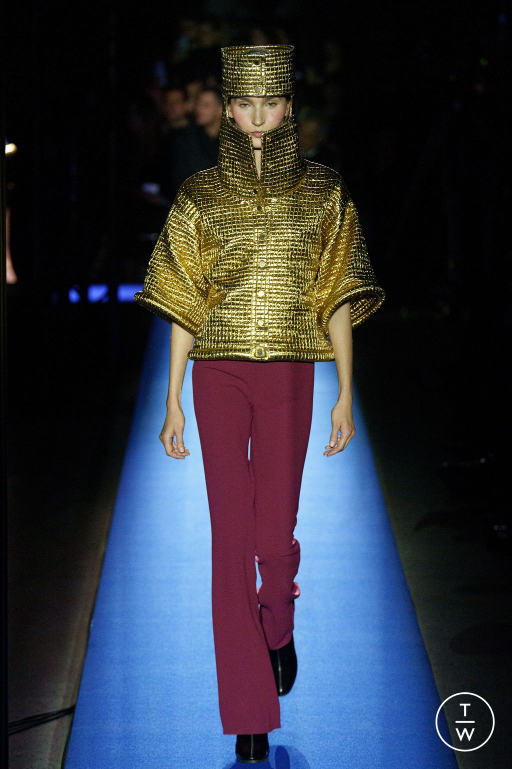 Fashion Week Paris Fall/Winter 2024 look 2 de la collection Pierre Cardin womenswear