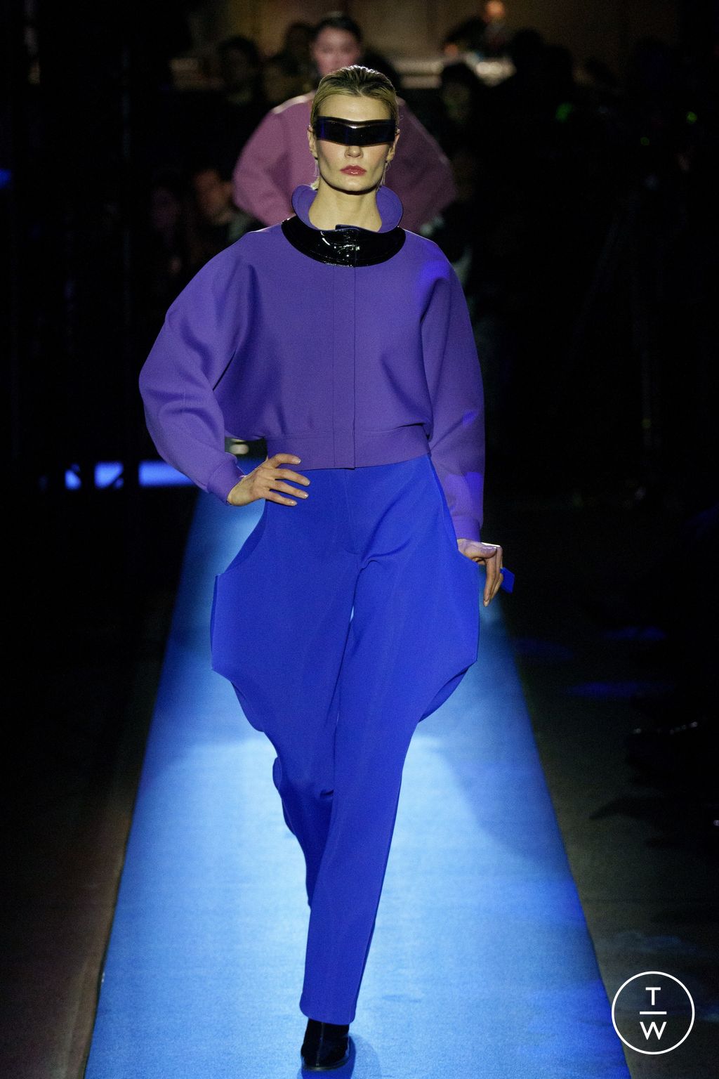 Fashion Week Paris Fall/Winter 2024 look 27 from the Pierre Cardin collection womenswear