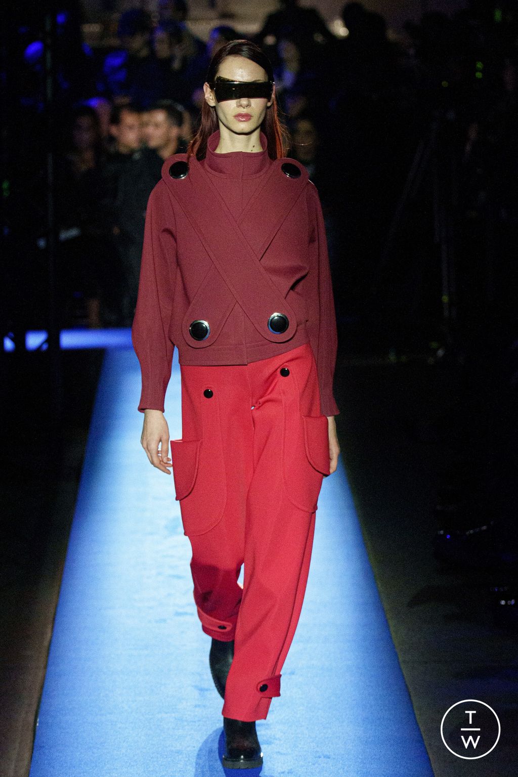 Fashion Week Paris Fall/Winter 2024 look 39 from the Pierre Cardin collection womenswear