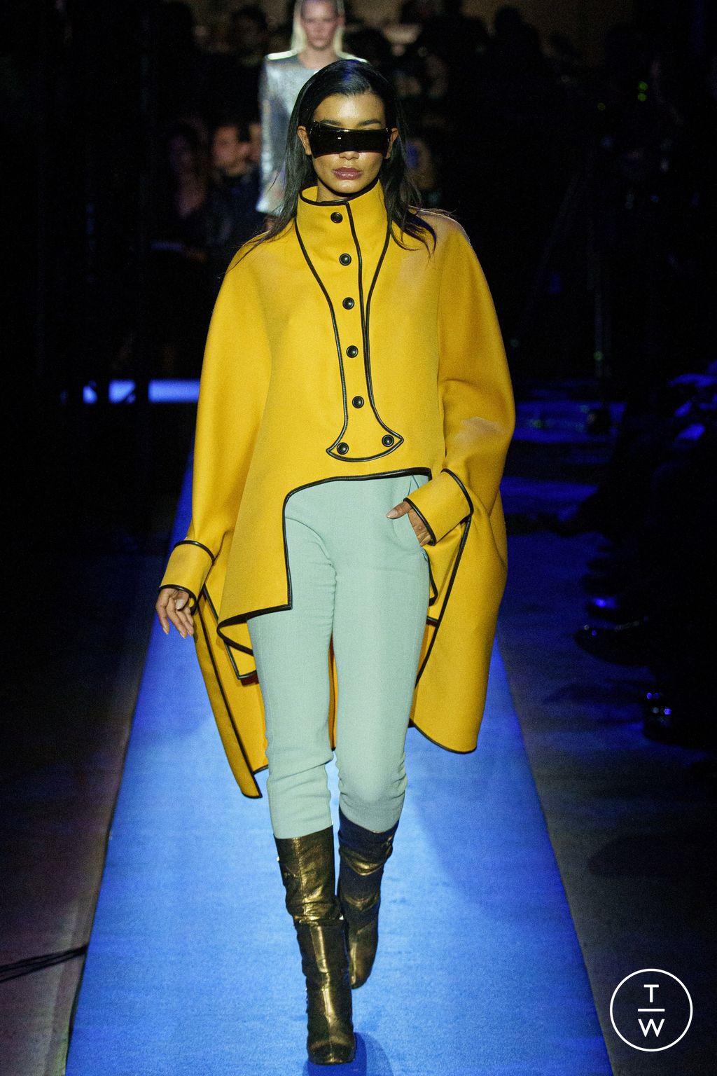 Fashion Week Paris Fall/Winter 2024 look 40 from the Pierre Cardin collection womenswear