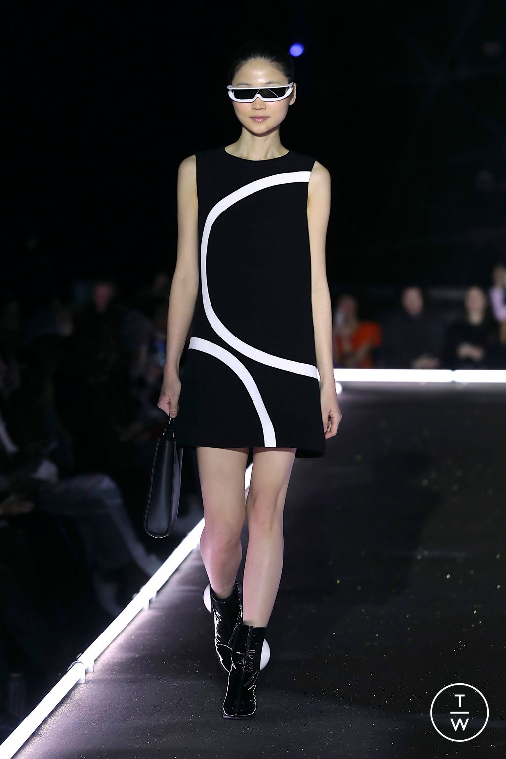 Fashion Week Paris Fall/Winter 2025 look 10 from the Pierre Cardin collection womenswear