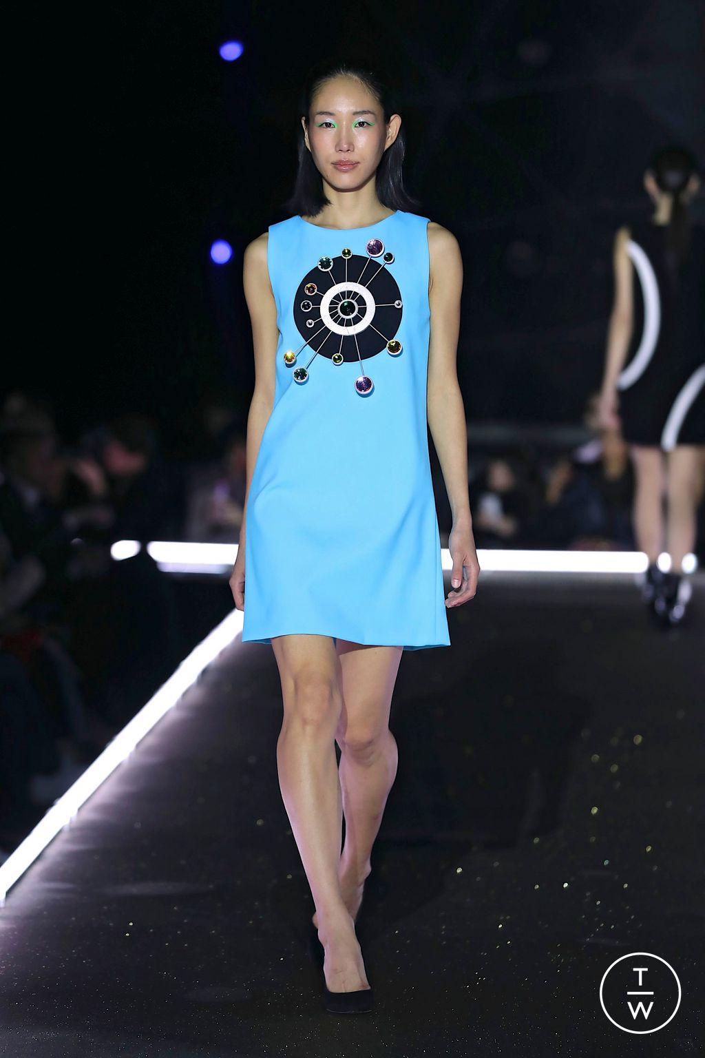 Fashion Week Paris Fall/Winter 2025 look 11 from the Pierre Cardin collection womenswear