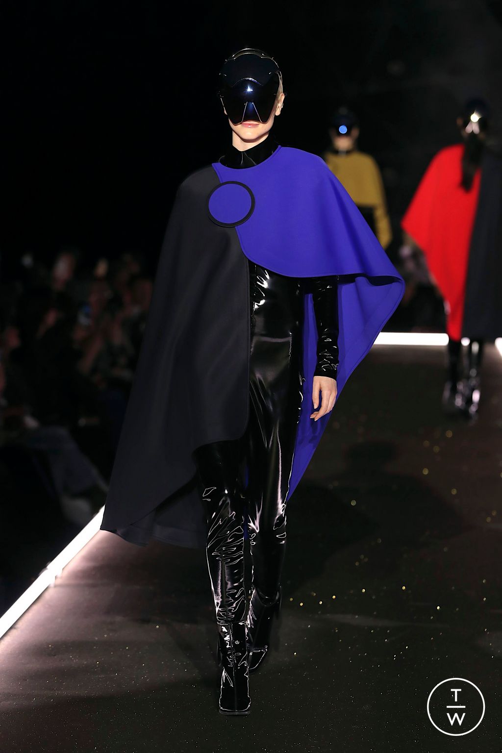 Fashion Week Paris Fall/Winter 2025 look 17 from the Pierre Cardin collection womenswear