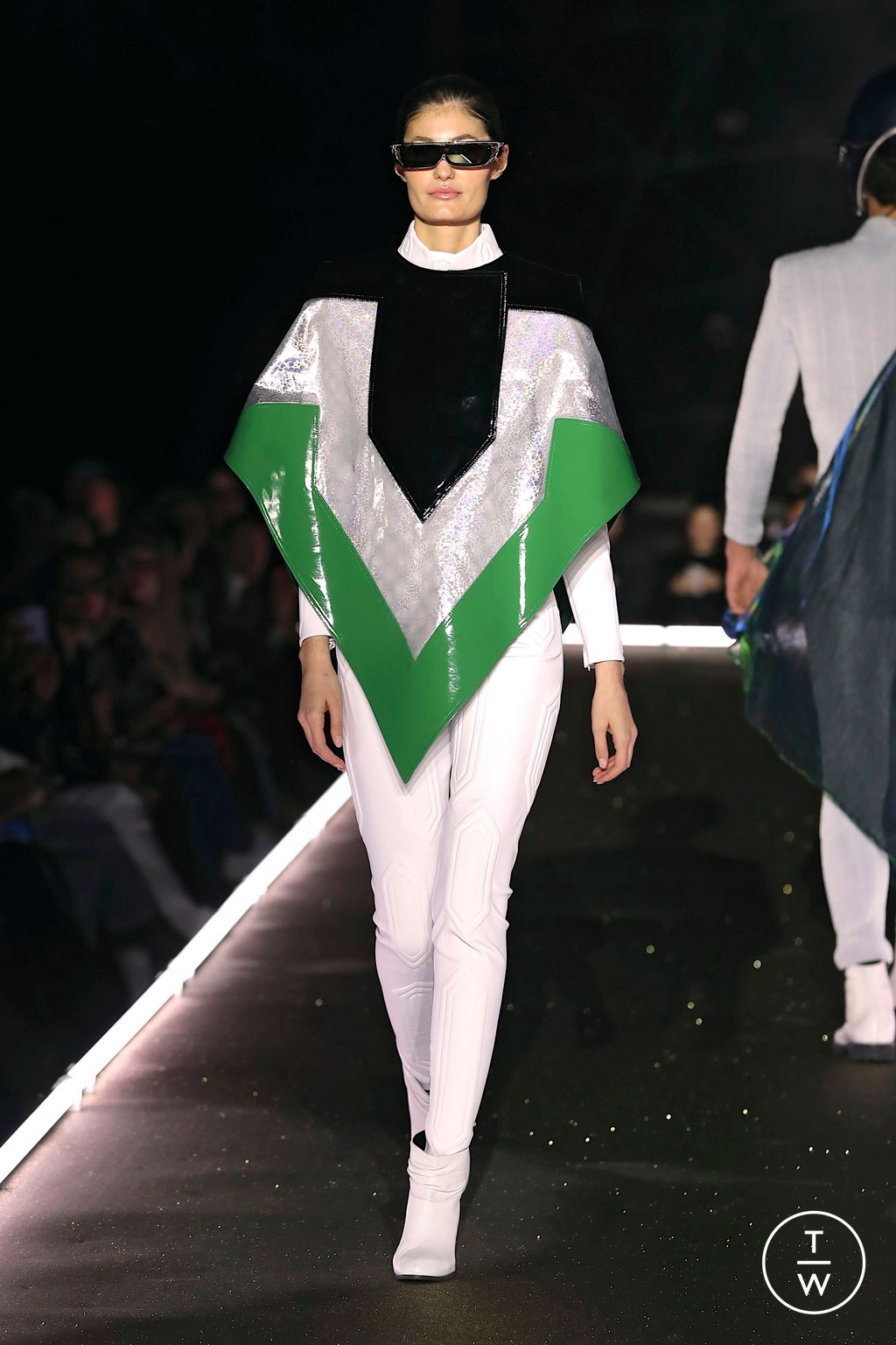 Fashion Week Paris Fall/Winter 2025 look 21 from the Pierre Cardin collection womenswear