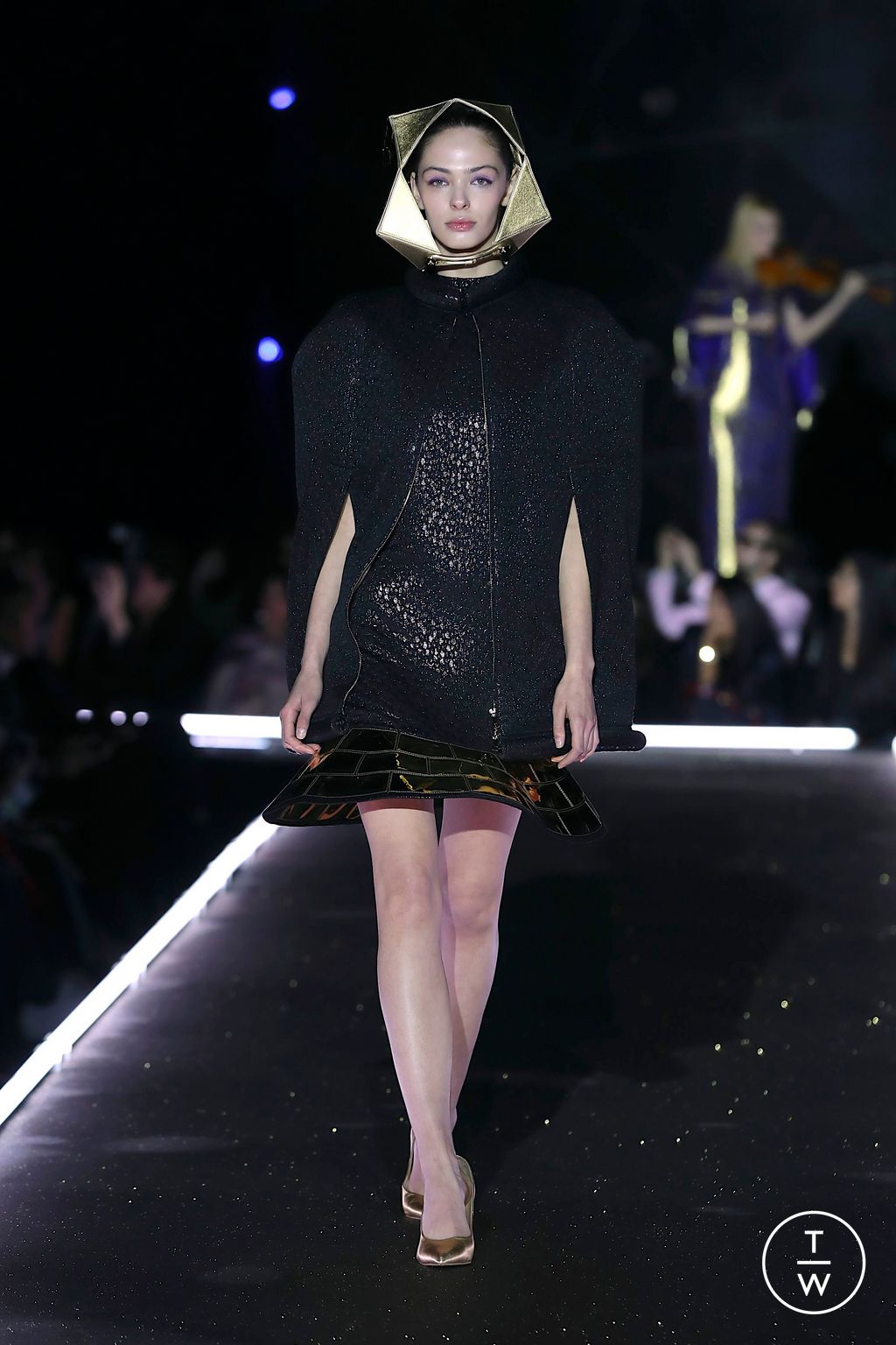 Fashion Week Paris Fall/Winter 2025 look 39 from the Pierre Cardin collection womenswear