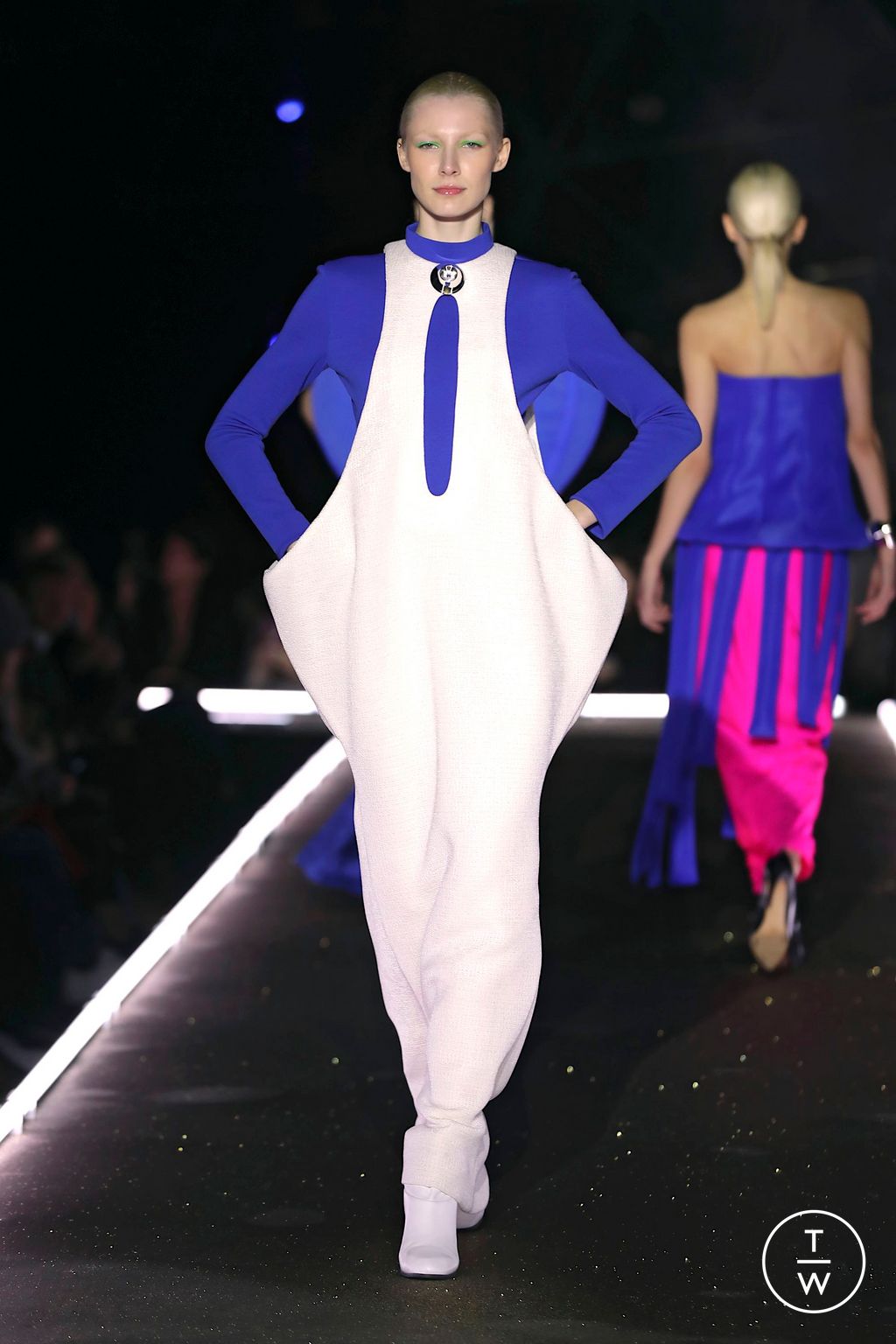 Fashion Week Paris Fall/Winter 2025 look 47 from the Pierre Cardin collection womenswear