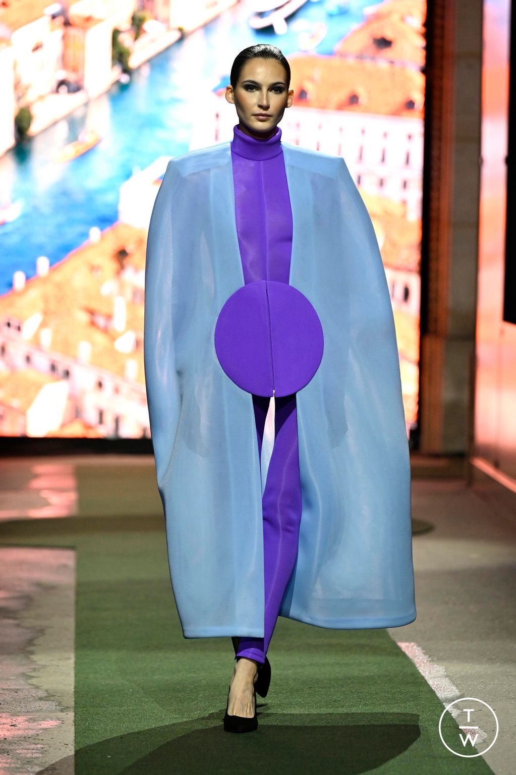Fashion Week Paris Fall/Winter 2026 look 3 from the Pierre Cardin collection womenswear