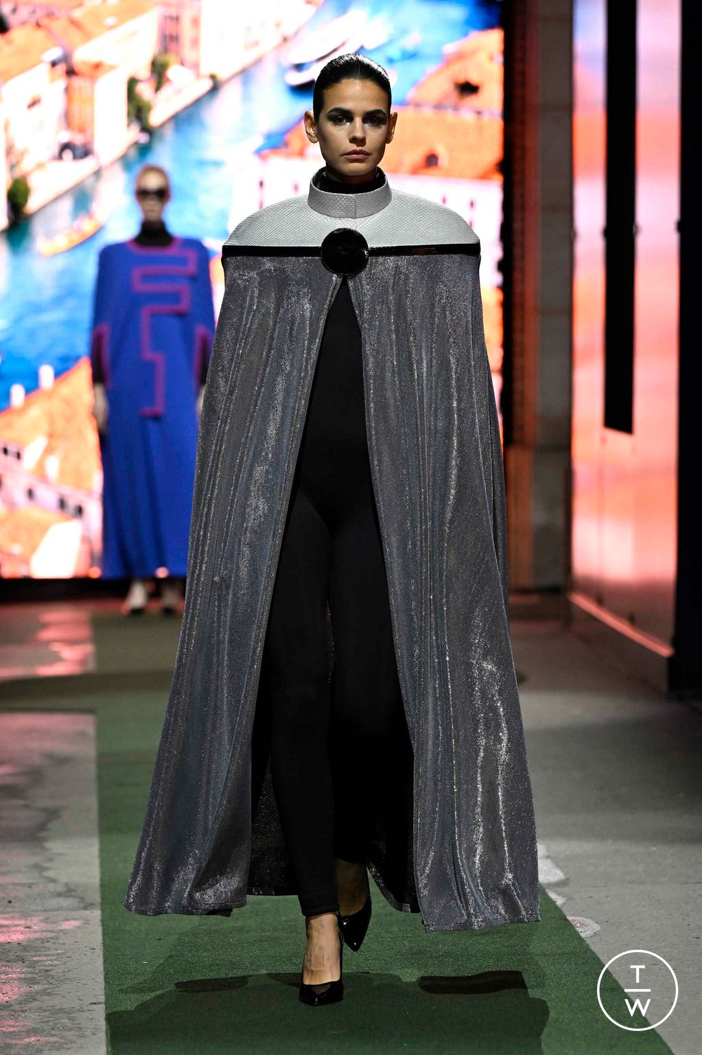 Fashion Week Paris Fall/Winter 2026 look 8 from the Pierre Cardin collection womenswear