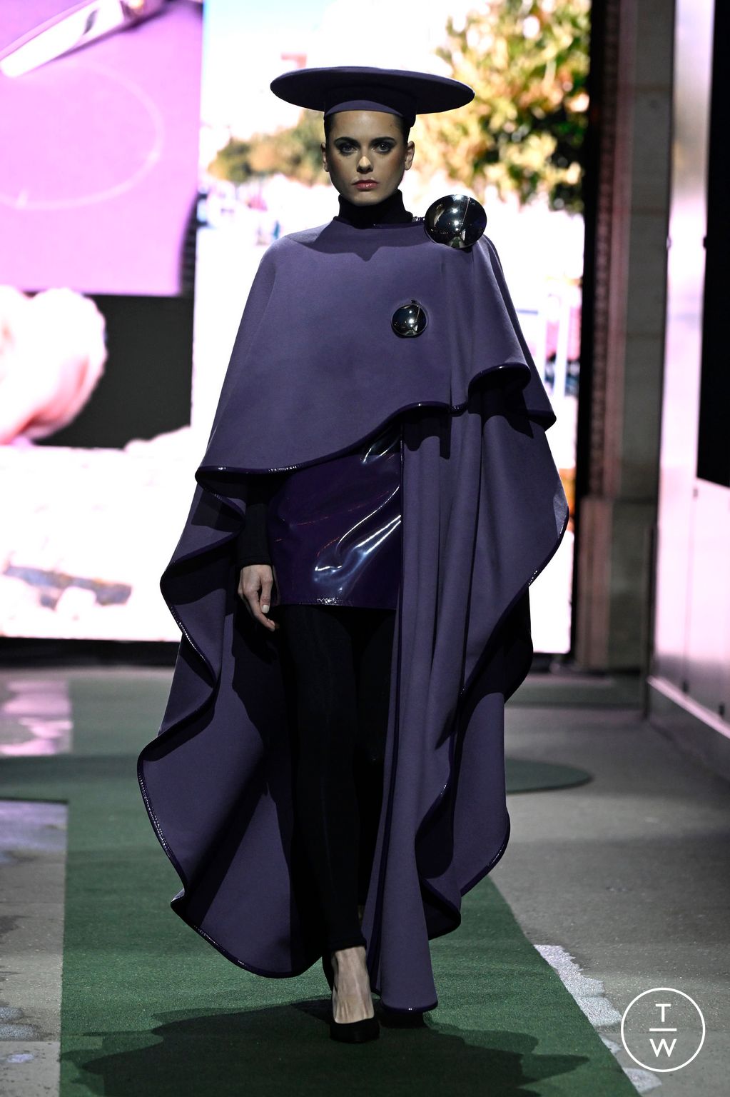Fashion Week Paris Fall/Winter 2026 look 15 from the Pierre Cardin collection womenswear