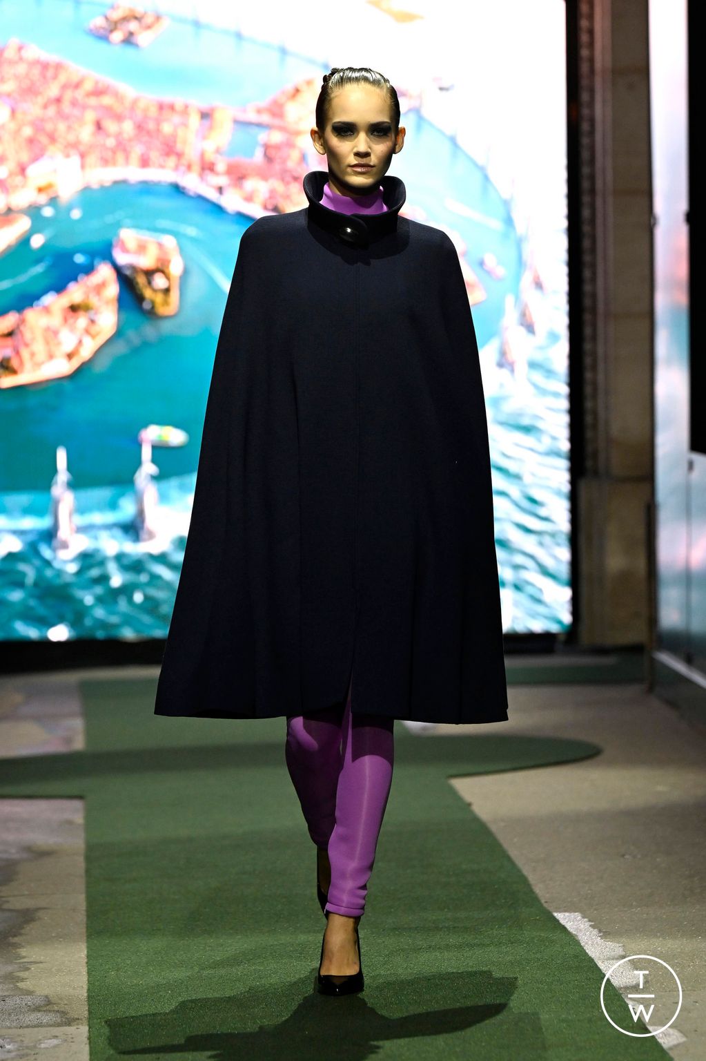 Fashion Week Paris Fall/Winter 2026 look 17 from the Pierre Cardin collection womenswear
