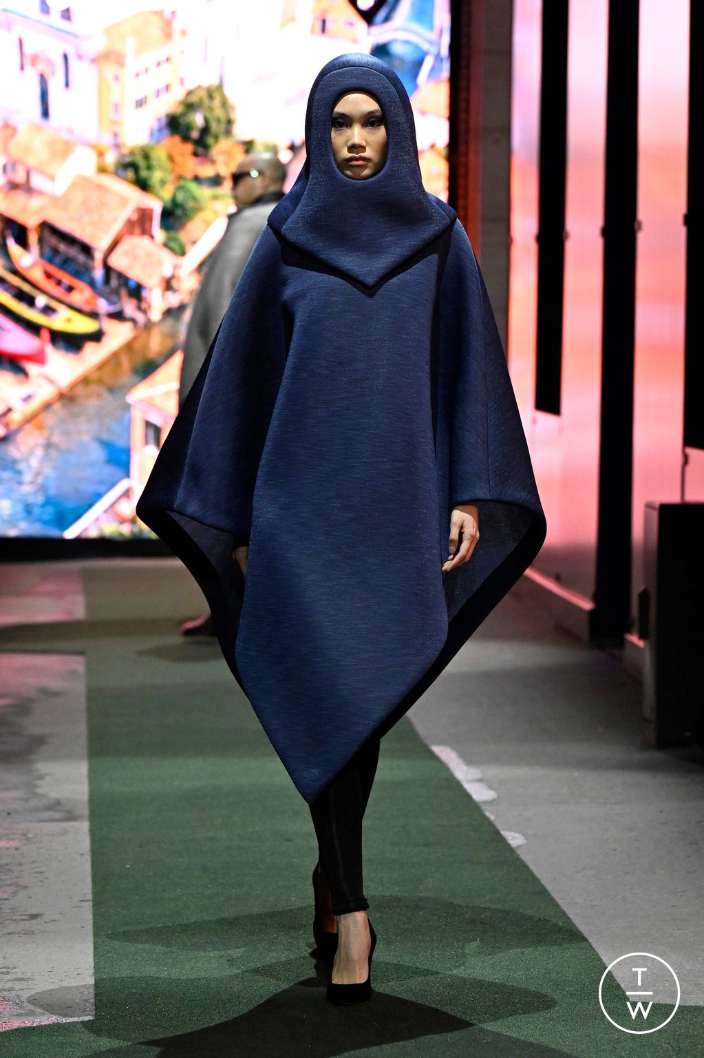 Fashion Week Paris Fall/Winter 2026 look 24 from the Pierre Cardin collection womenswear