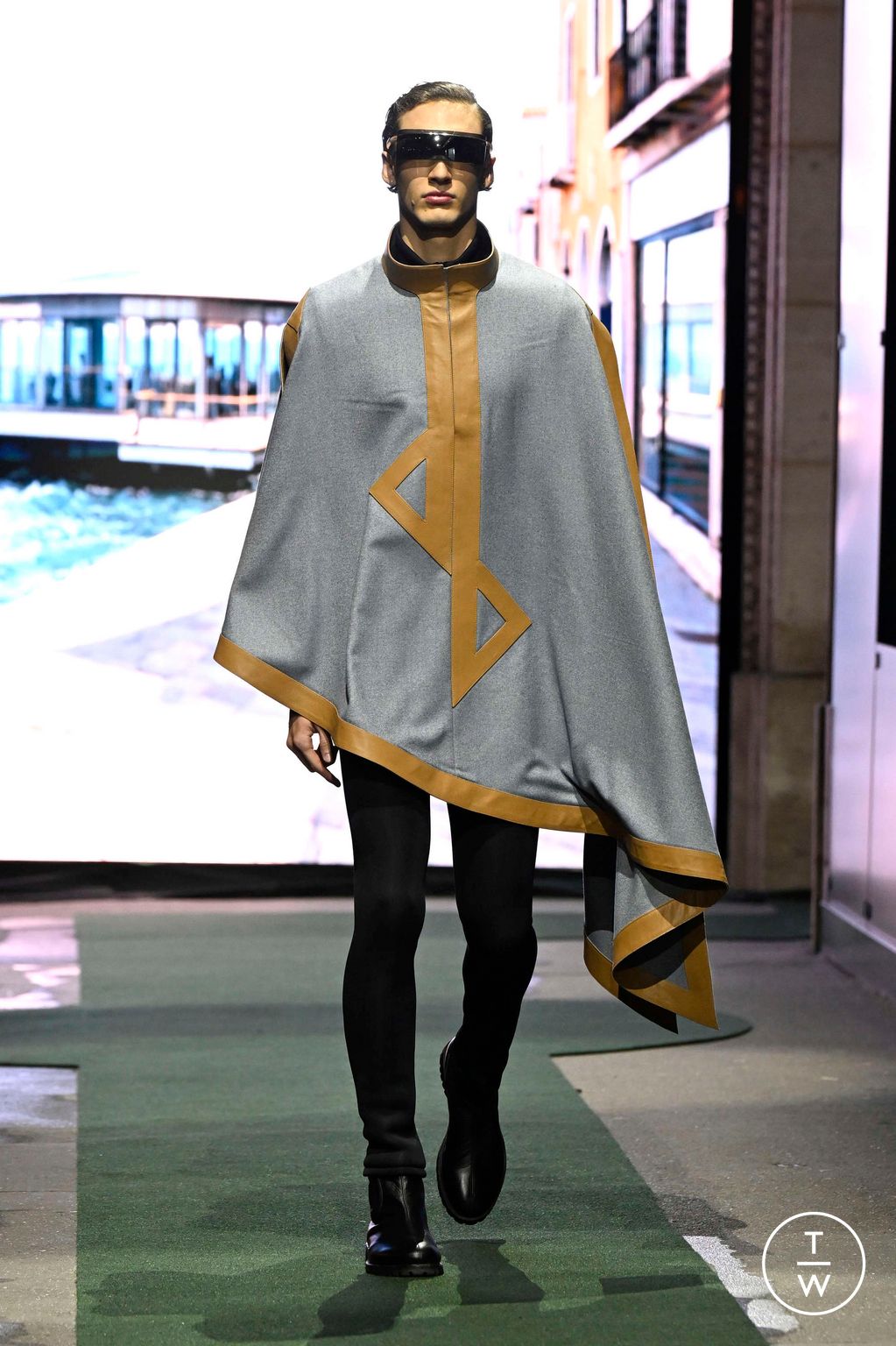 Fashion Week Paris Fall/Winter 2026 look 28 from the Pierre Cardin collection womenswear