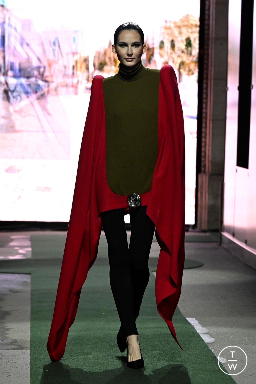 Fashion Week Paris Fall/Winter 2026 look 30 from the Pierre Cardin collection womenswear