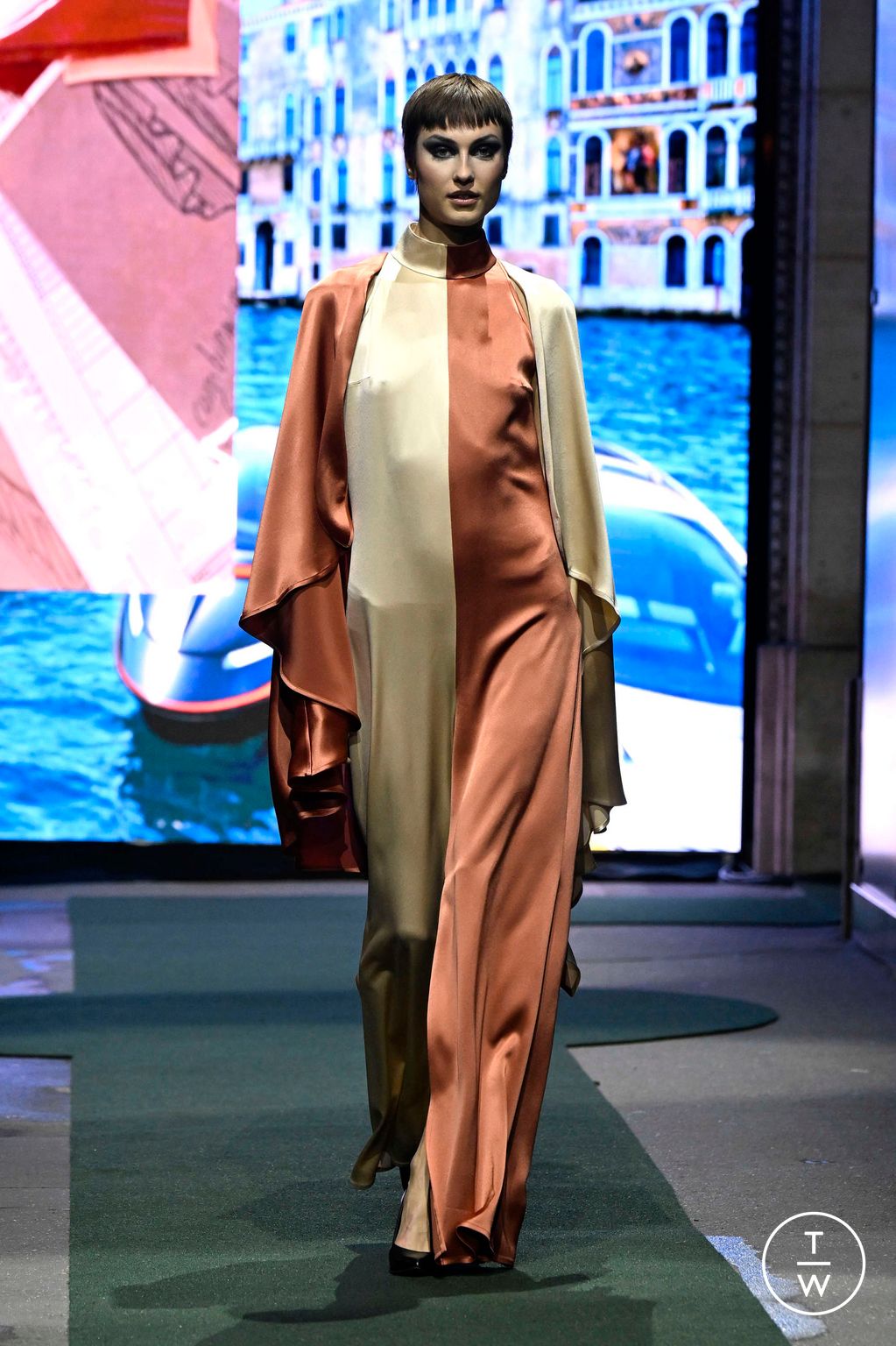 Fashion Week Paris Fall/Winter 2026 look 31 from the Pierre Cardin collection womenswear