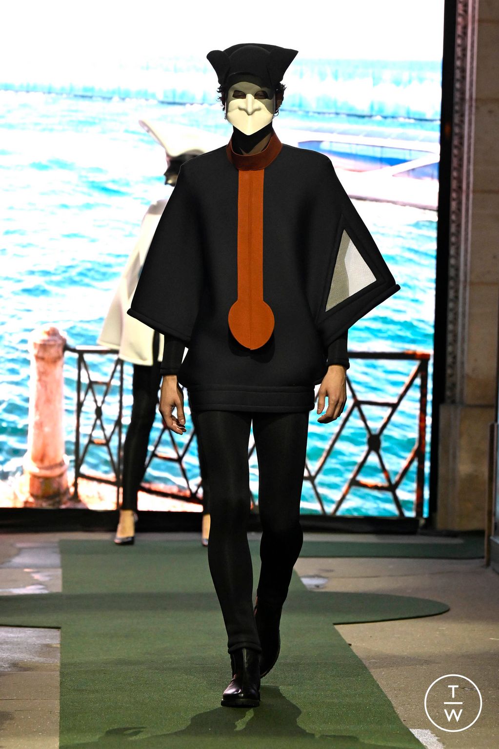Fashion Week Paris Fall/Winter 2026 look 34 from the Pierre Cardin collection womenswear