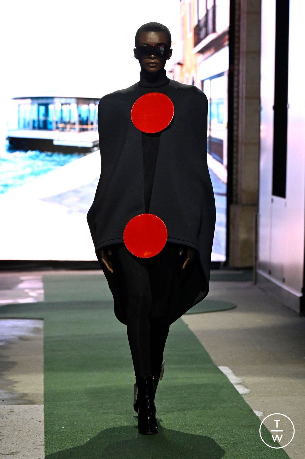 Fashion Week Paris Fall/Winter 2026 look 43 from the Pierre Cardin collection womenswear