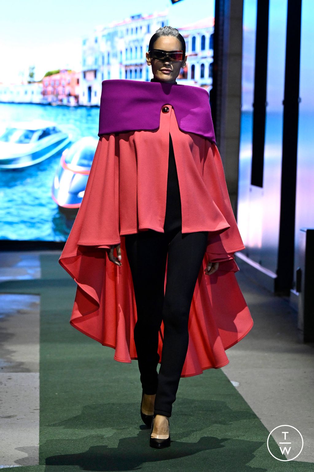 Fashion Week Paris Fall/Winter 2026 look 45 from the Pierre Cardin collection womenswear