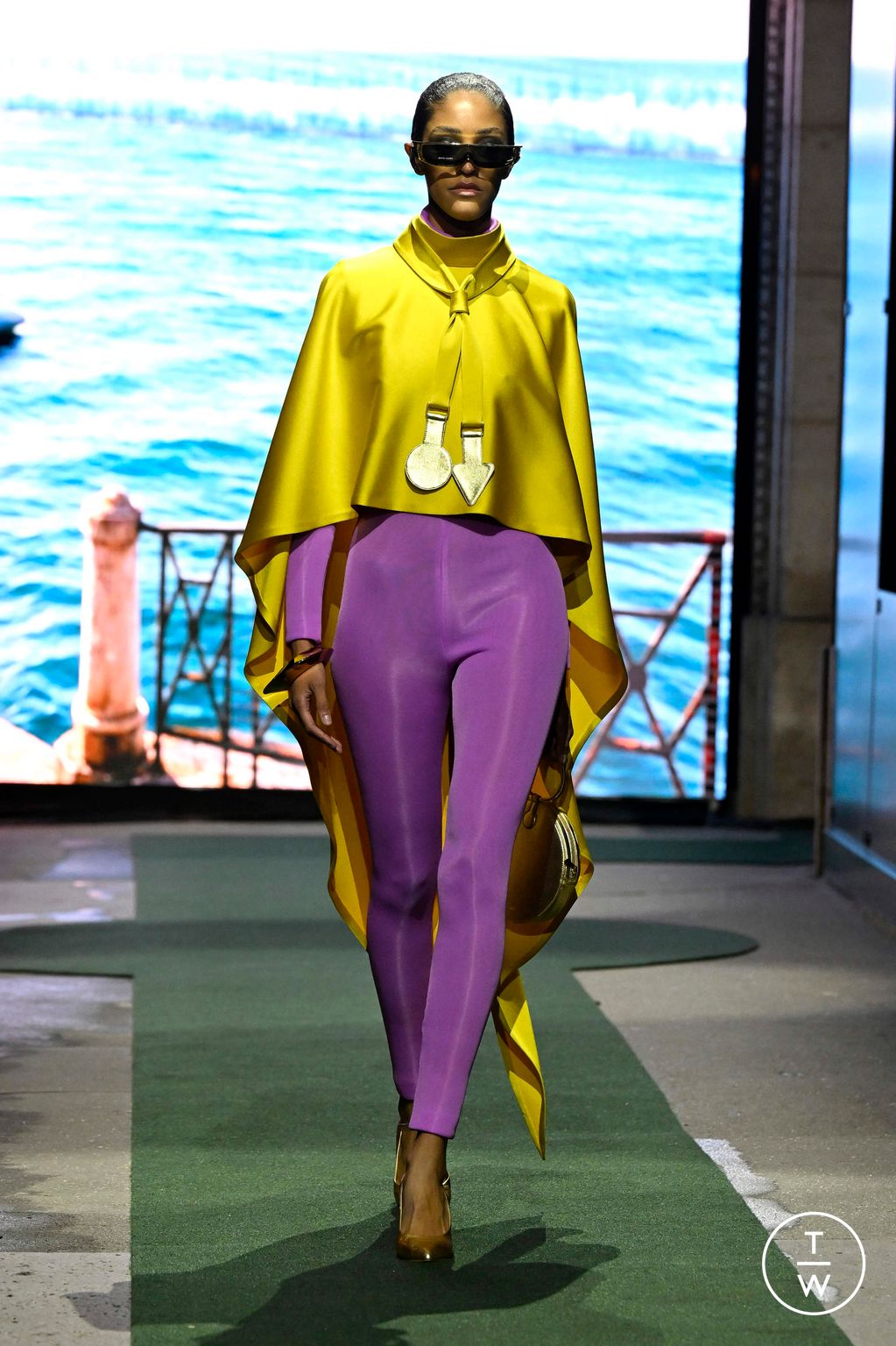 Fashion Week Paris Fall/Winter 2026 look 47 from the Pierre Cardin collection womenswear
