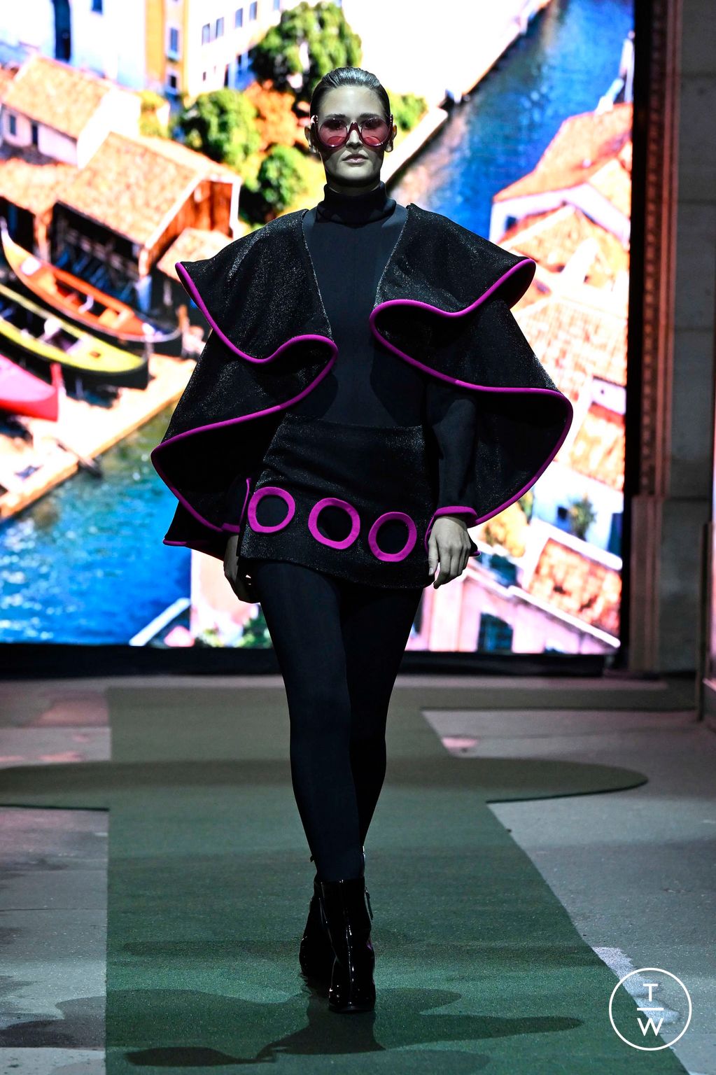 Fashion Week Paris Fall/Winter 2026 look 53 from the Pierre Cardin collection womenswear