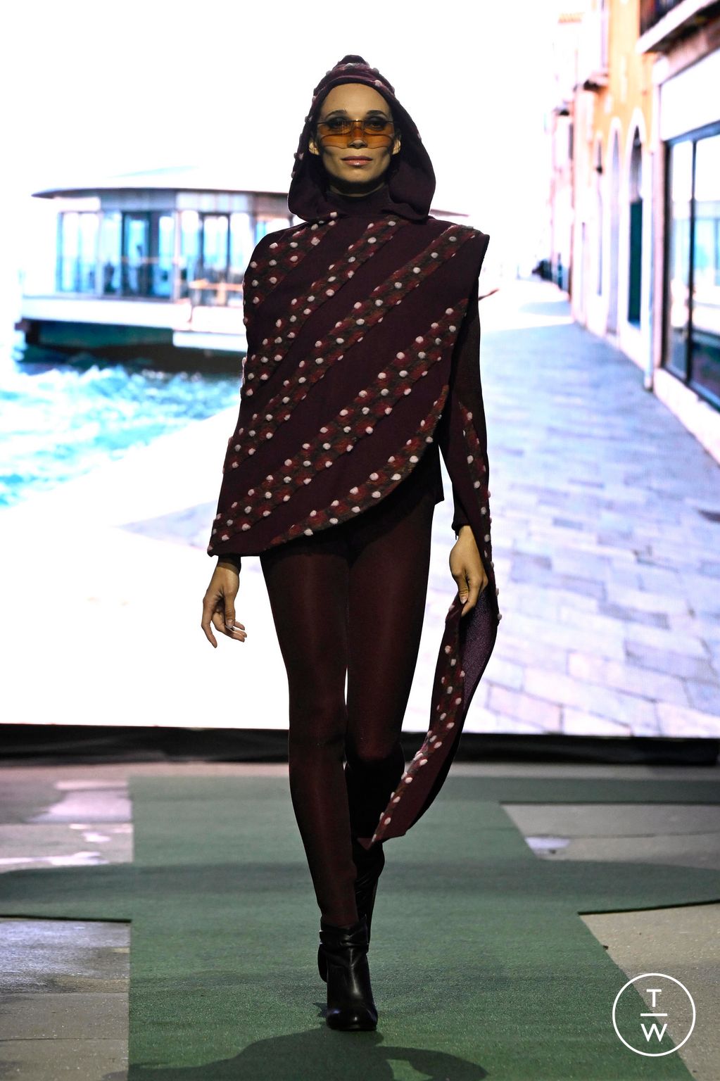 Fashion Week Paris Fall/Winter 2026 look 56 from the Pierre Cardin collection womenswear