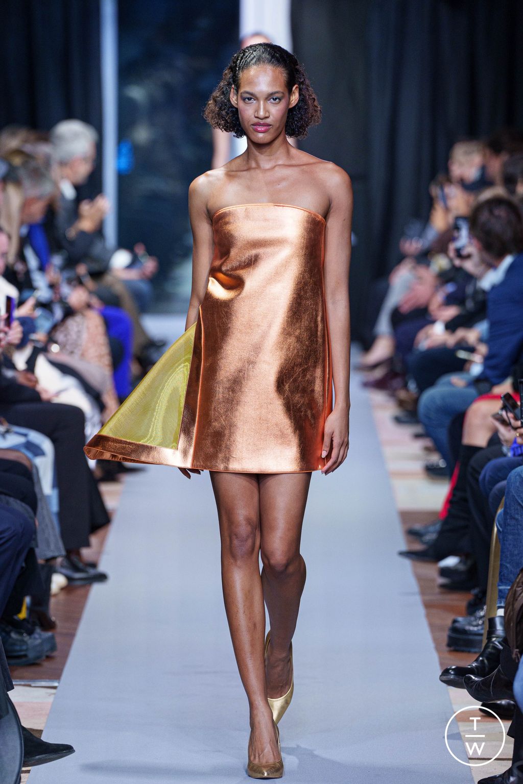 Fashion Week Paris Spring-Summer 2025 look 15 from the Pierre Cardin collection womenswear