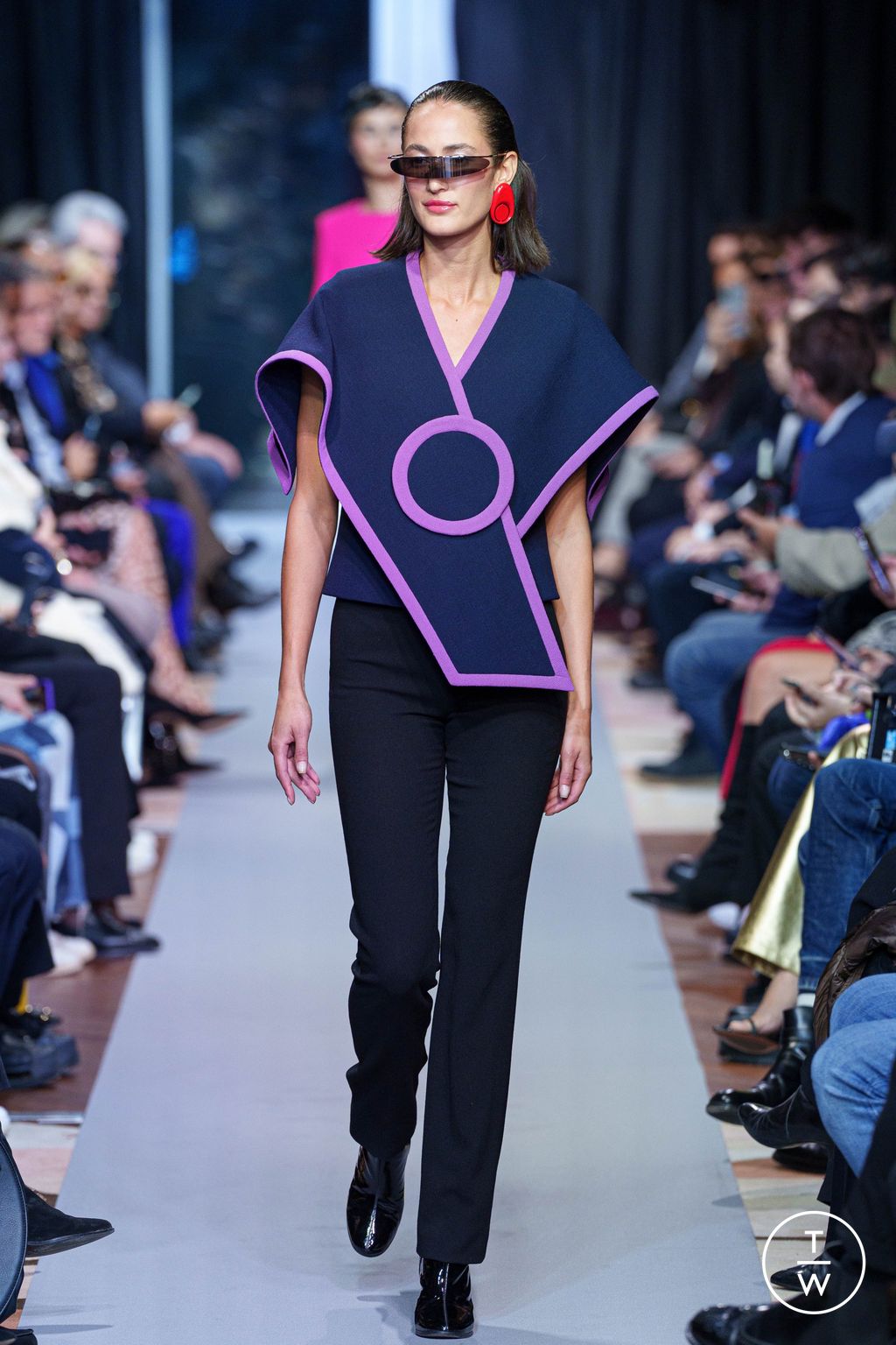 Fashion Week Paris Spring-Summer 2025 look 30 from the Pierre Cardin collection womenswear
