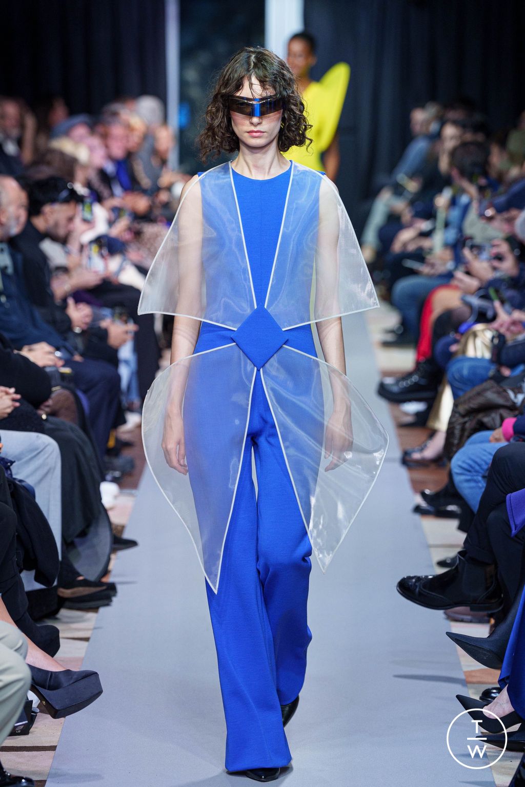 Fashion Week Paris Spring/Summer 2025 look 48 from the Pierre Cardin collection womenswear