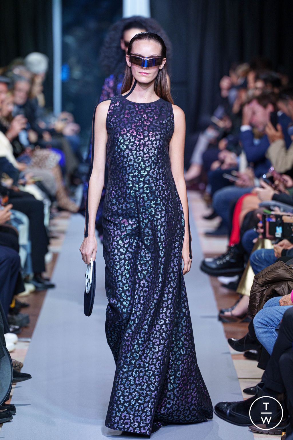 Fashion Week Paris Spring/Summer 2025 look 52 from the Pierre Cardin collection womenswear