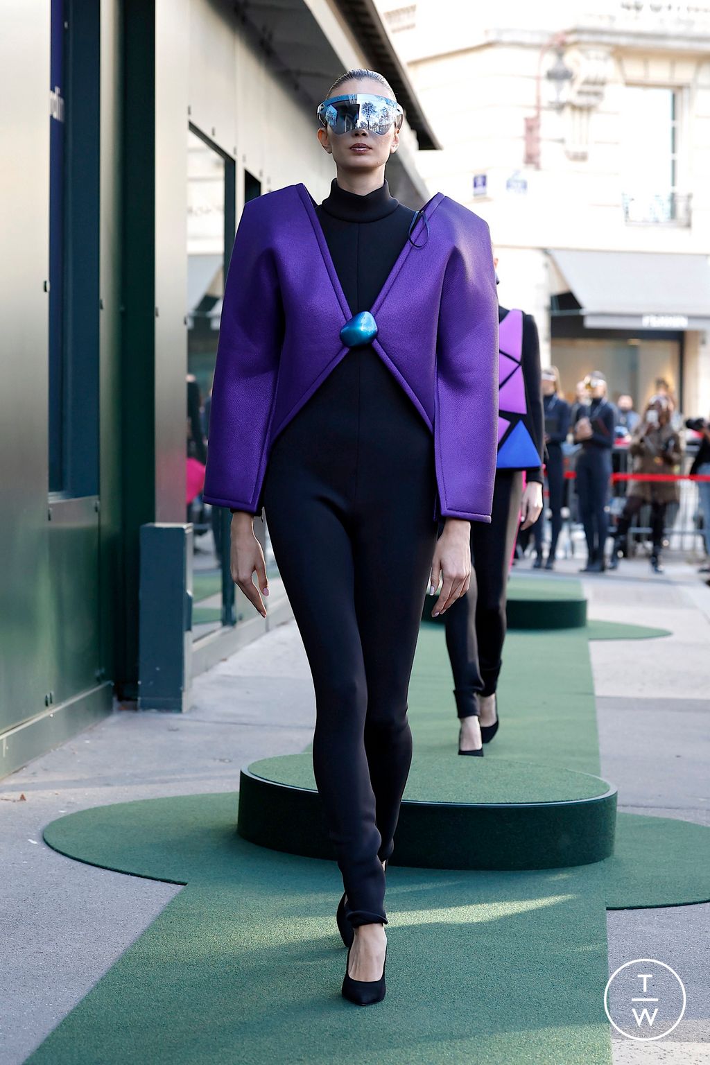 Fashion Week Paris Spring/Summer 2026 look 19 from the Pierre Cardin collection womenswear