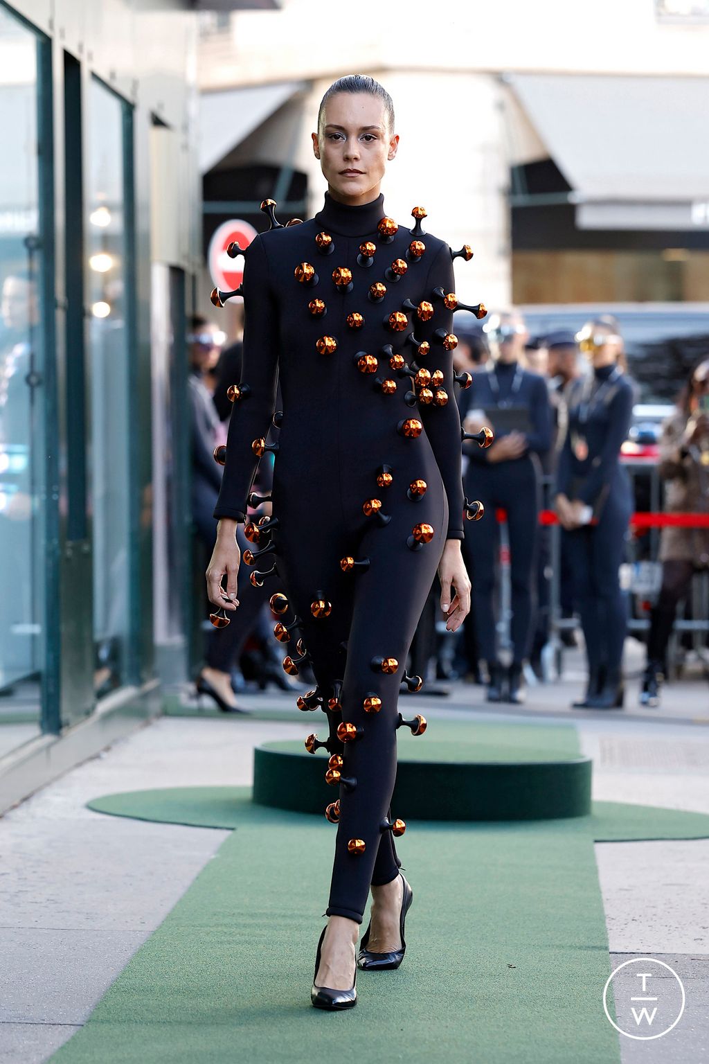 Fashion Week Paris Spring/Summer 2026 look 32 from the Pierre Cardin collection womenswear